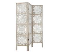 Paravent ""Etnik"" blanc H170cm - Atmosphera createur d'interieur