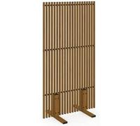 IDMarket - Paravent extérieur ajouré Claustra décoratif extérieur 80 x 150 cm Effet Bois