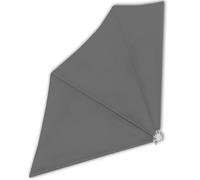 Paravent Extérieur multifonctionnel HOME - Brise-Vue - Auvent latéral pliable de balcon Gris 140x140 cm|10418