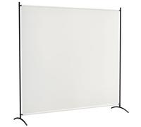 Paravent Extérieur - Outsunny - Séparateur de Pièce de 180H cm - Protection UV30+ - Intérieur et Extérieur - Beige