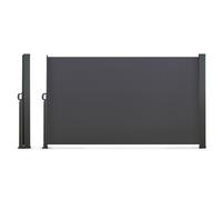 TERRE JARDIN - Paravent extérieur rétractable 1,8 x 4 m Gris
