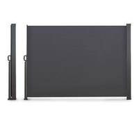 Paravent extérieur rétractable 300x160cm gris anthracite store vertical
