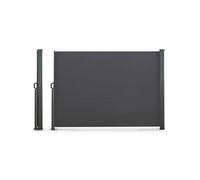 Paravent extérieur rétractable 180 x 300 CM gris anthracite store latéral