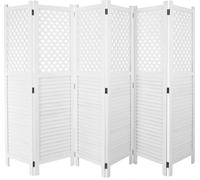 Paravent HWC-A84 170x245cm blanc