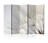 Paravent intérieur - unilateral - LumaSoul - Motif Floral - 2-2-2-0-3a-1-2-5 - 5 parties - 172x225 cm - Fleurs 3