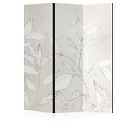 Paravent intérieur - unilateral - LumaSoul - Motif Nature - 5-3-5-0-3a-1-1-3 - 3 parties - 172x135 cm - Feuilles 3