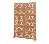 Paravent Kilsturd acier corten 180 x 120 x 40 cm rouille