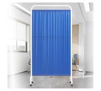 Paravent médical de 1,83 m de Haut, cloison Portable à 2 Panneaux sur roulettes, séparation Pliable pour Clinique et Salle d'examen, barrière de confidentialité temporaire - Couleur 4