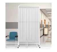 Paravent Médical Pliable, Cloison Temporaire De 1,80 M Haut for Cliniques, Chambres Patients, Salles D'examen, Hôpitaux Et Maisons Retraite(Color-5,3-Panel)