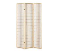 Paravent naturel shoji 3 panneaux