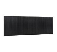 Paravent noir 600 x 165 cm en bambou | Bambou naturel, noir, 600 x 165 cm, lattes de 17 mm, enroulable