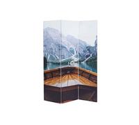Paravent photo HWC-A83 MVG-certifié 180x121cm bateau