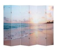 Paravent photo MENDLER HWC-A83 MVG-certifié 180x244cm océan G
