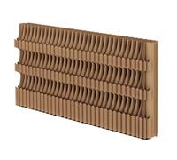 Paravent Pliable En Papier, Écran De Confidentialité Pour Intérieur D'Hôtel Ou De Bureau, Cloison Souple Et Légère Pour Décoration De Salon Du Livre Et De Magazines, Marron - 157,4 À 196,8 Pouces,Bro