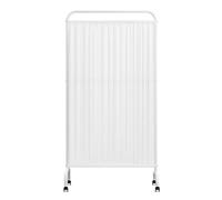 Paravent Portable 180 Cm éCran Confidentialité MéDical Combinable à Volonté Tissu éPais Facile à Assembler Convient aux HôPitaux Cliniques Et Salons Beauté White 1 piece Pack