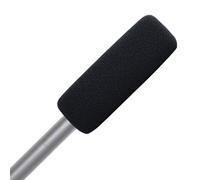 Paravent pour microphone, 12 cm, bande souple pour accessoire, revêtement pour microphone à main, pour studio d'enregistrement, musique, chant, bureau et ordinateur de bureau