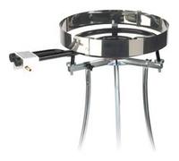 Vaello Campos Paravent pour réchaud à gaz en inox – Jusqu'à Ø 70 cm pour paella