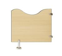 Paravent pour urinoir - Paravent d'intimité - Avec accessoires - Durable et fonctionnel - Pour hôtels, écoles, centres commerciaux et institutions publiques - 1 pièce (23,6 x 23,6 cm)