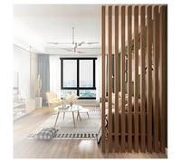 Paravent Privacy Screens Partition Post,Grille De Colonne du Sol Au Plafond, Interieur Écrans De Confidentialité/Pilier De Séparation De Pièce,Claustra Bois Separation(4 Root,100cm/39.3in/3.28ft)