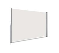 Paravent retractable avec housse de protection 140x300cm Beige