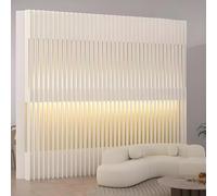 Paravent rétractable pour la maison et le bureau, design compact, facile à utiliser et à ranger, séparateur polyvalent et léger