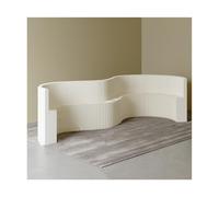 Paravent séparateur de pièce pliable en papier, séparation créative pour bureau, studio, dortoir et espaces de vente au détail, 6 panneaux, 150 x 500 cm