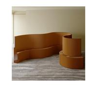 Paravent séparateur de pièce pliable en papier, séparation créative pour bureau, studio, dortoir et espaces de vente au détail, 6 panneaux, 150 x 500 cm