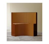 Paravent séparateur de pièce pliable en papier, séparation créative pour bureau, studio, dortoir et espaces de vente au détail, 6 panneaux, 150 x 500 cm