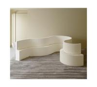 Paravent séparateur de pièce pliable en papier, séparation créative pour bureau, studio, dortoir et espaces de vente au détail, 6 panneaux, 150 x 500 cm