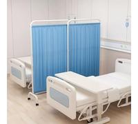Paravents de séparation de pièces - Paravent Mobile médical de séparation de pièces, cloison de Porte sur Pied pour Salle d'hospitalisation/Salon de beauté/Hall de santé,