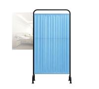 Paravents médicaux, cloisons Mobiles - Paravent Pliable avec Cadre métallique résistant, idéal pour Les cliniques, Les Bureaux et Les domiciles - Options 1/2/3/4/5 Panneaux (Couleur 1, 2 pan