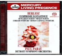 Paray - BERLIOZ : Symphonie Fantastique op. 14 ; Ouverture du Corsaire ; Ouverture du Carnaval romain ; Marche hongroise de la Damnation de Faust ; Marche troyenne