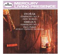 PARAY/DETROIT SO - SINFONIEN 9/2 CD NEUF DVORAK,A./SIBELIUS,J.