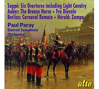 Paray Suppe: Six Overtures Including Light Calvary Auber (CD)