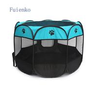 Parc à Chiots Clôture - FUIENKO - Octogonal - Pliable - 73x73x43 cm - Résistant à l'eau