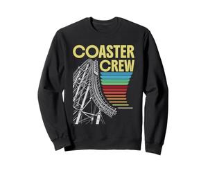 Parc à thème Coaster Crew Roller Coaster Sweatshirt