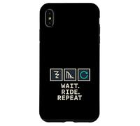 Parc à thème Roller Coaster Enthusiast Hobby Coaster Club Coque pour iPhone XS Max