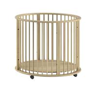 Vipack Parc bébé 90 cm bois naturel marron