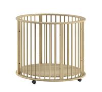 Parc bébé 90 cm bois naturel
