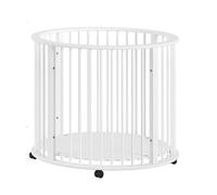 Vipack Parc bébé 90 cm en bois blanc