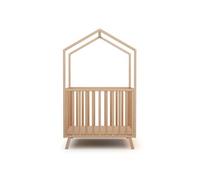 - Parc bébé évolutif cabane avec toit CONFORT en bois