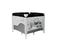 Parc Bébé Pliant 90 x 90cm | Sac de Transport Inclus | Black Emotion