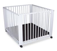 Parc bébé pliant Moritz White (89 x 95 cm)
