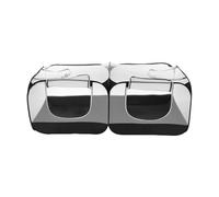Parc Chatons Enclos pour Chaton Pliable et Respirant en Transparente | Cage de animaux convient aux petits animaux chiots lapins cochons d'Inde furets salon balcon cour pelouse