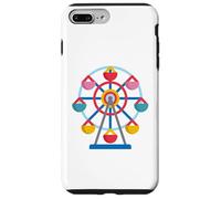 Parc d'attractions Ferris Wheel Ride Carnival Coque pour iPhone 7 Plus/8 Plus