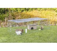 Parc de jeu extérieur avec couverture 216 × 65 × 116 cm