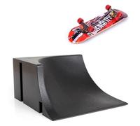 Parc De Skateboard À Doigt - Mini-fingel Skate Rampe Ensemble | Plastique Durable avec des Rampes D'escalier pour Astuces Et Cascades | Fingers Skateboardd Toy - Adolescents pour