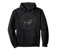 Parc d'État de Custer, Dakota du Sud, Bison Vintage Pride Sweat à Capuche