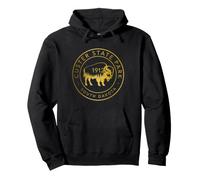 Parc d'État de Custer, Dakota du Sud, Bison Vintage Pride Sweat à Capuche