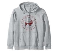 Parc d'État de Custer, Dakota du Sud, Bison Vintage Pride Sweat à Capuche